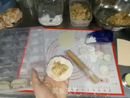 Make Pork dumplings step 4