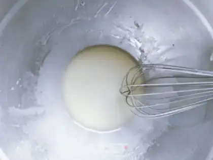 Make Sheep and goat cream cake step 1