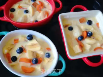 Make Fruitbread pudding step 10