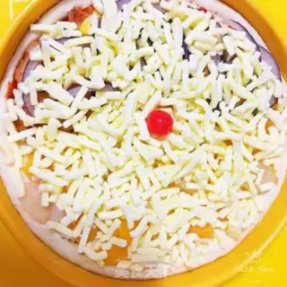 Make A fruit chicken double-packed pizza step 11