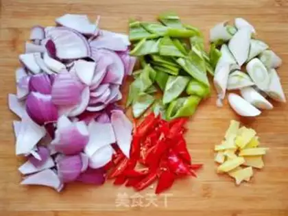 Make Spicy chicken step 1