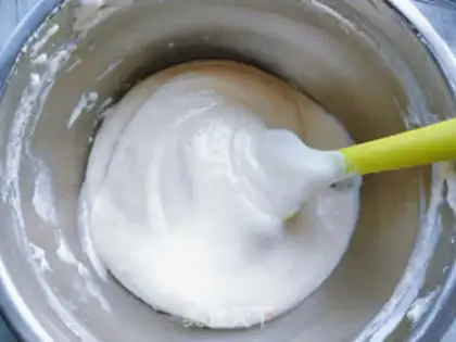 Make Sheep and goat cream cake step 4