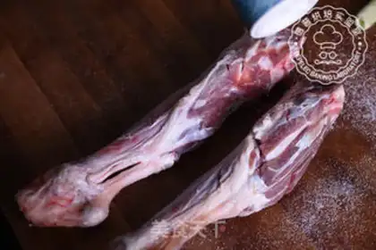 Make A young roasted leg step 2