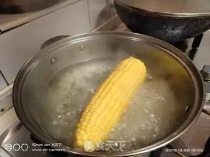 Make Fruits, blue salad step 1