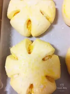 Make A milky yellow bread step 12