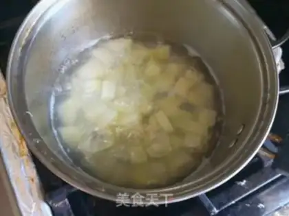 Make Curry mashed potatoes step 1