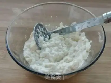 Make Crab tofu step 1