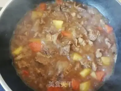 Make Carrot potato stew step 12