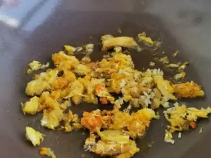 Make Crab tofu step 2