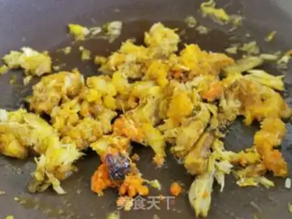 Make Crab tofu step 3