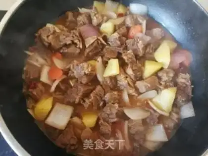 Make Carrot potato stew step 15