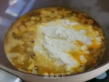 Make Toon sesame soup step 11