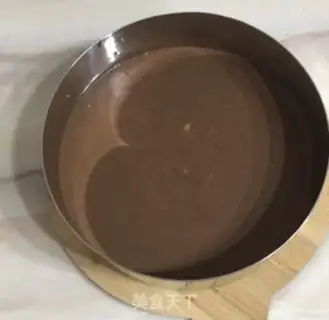 Make Double chocolate mousse cake step 0