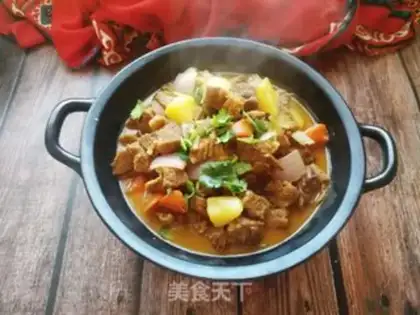 Make Carrot potato stew step 17