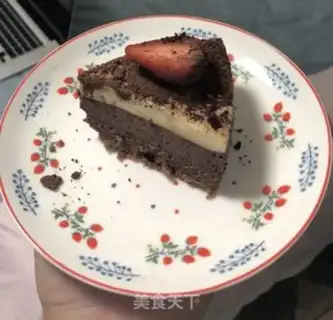 Make Double chocolate mousse cake step 4