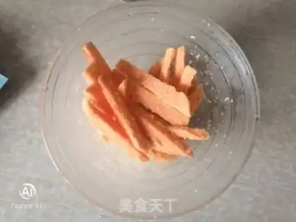 Make Coconut fries step 2