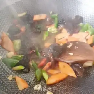 Make Flaming hips step 12
