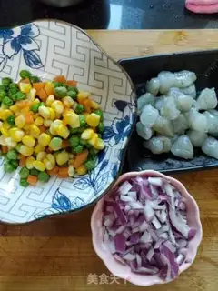 Make ♪ When the shrimp is fried with rice ♪ step 2