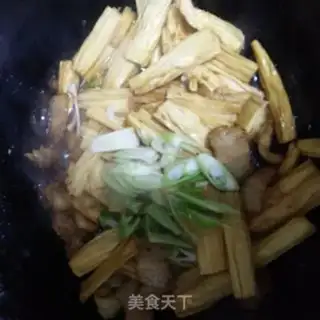 Make Five flowers and rotting bamboo step 5