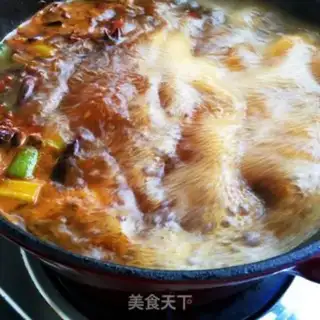 Make Chicken-cooked rice line step 6
