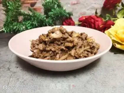 Make Onions with ginger beef step 4