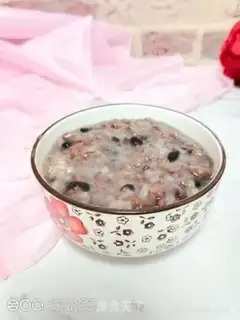Make Red bean bean rice congee step 4