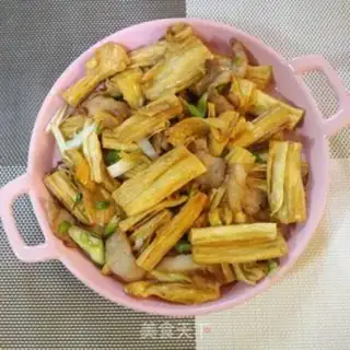 Make Five flowers and rotting bamboo step 8