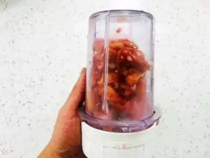 Make A mountain cake step 9