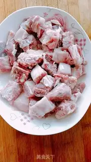 Make Bean evaporated ribs step 0