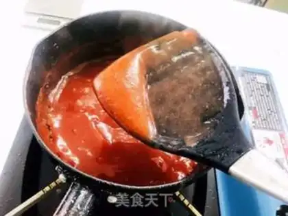 Make A mountain cake step 14
