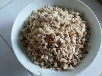 Make Scrambled mushroom dumplings step 4