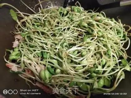 Make Bacon sprouts step 3