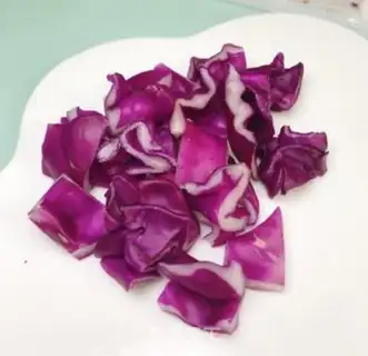 Make ♪ ♪ Purple radish mud ♪ step 1