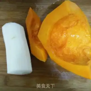 Make Potato mountain porridge step 1