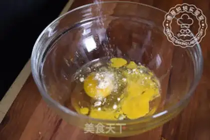 Make Flower clams and eggs step 0