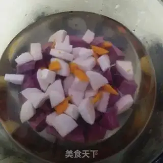 Make Potato mountain porridge step 2