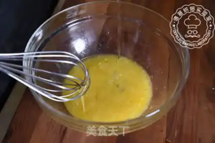 Make Flower clams and eggs step 1