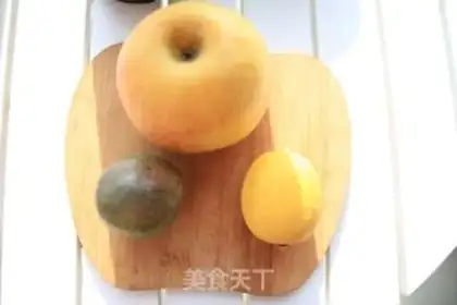 Make Porridge lemon apple tea step 0
