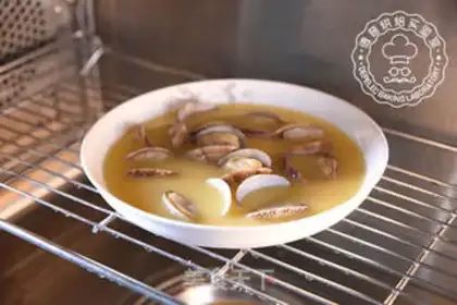 Make Flower clams and eggs step 5