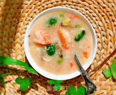 Make Shrimp porridge step 7