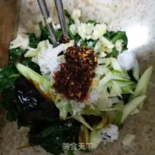 Make Celery leaves step 2