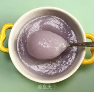 Make ♪ ♪ Purple radish mud ♪ step 8