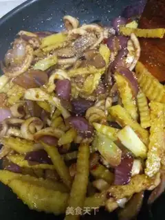 Make Spicy and fired step 7