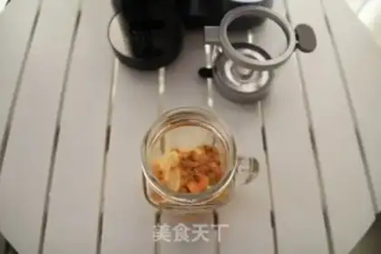 Make Porridge lemon apple tea step 4