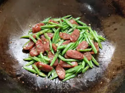 Make Four seasons of beans and sausage step 5