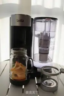 Make Porridge lemon apple tea step 6