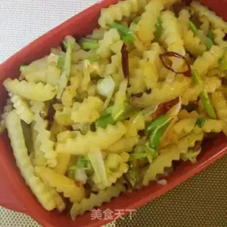 Make Fry potatoes step 5