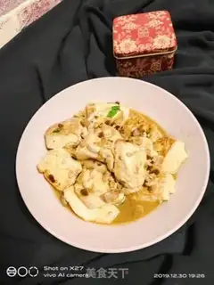 Make Meat bean petals and tofu step 6