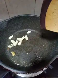 Make Three-coloured little fried meat step 5