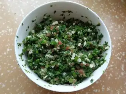Make Four-Girl dumplings step 1